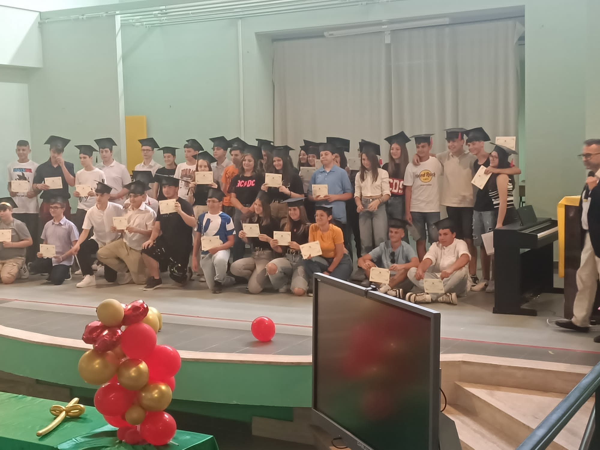 La tradizionale festa del diploma della IC Jovine